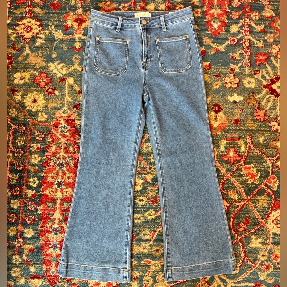 Risen Light Wash Bootcut Women's Jeans Denim